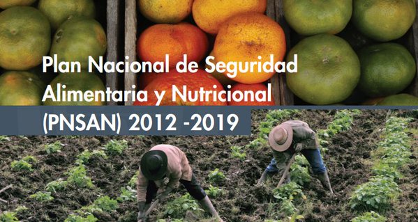 Plan Nacional de Seguridad Alimentaria y Nutricional en Colombia