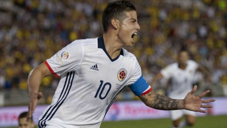 James Rodriguez Decisivo en el Partido contra Paraguay en la Copa América